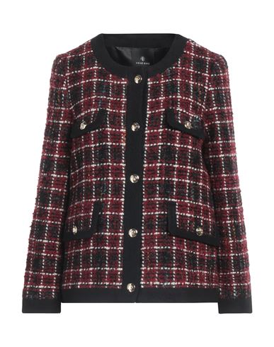 Shop Anine Bing Woman Jacket Brick Red Size M Wool, Acrylic, Polyester, Textile Fibers, Cotton
