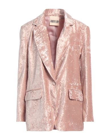 Aniye By Woman Blazer Blush Size M Polyester In Pink