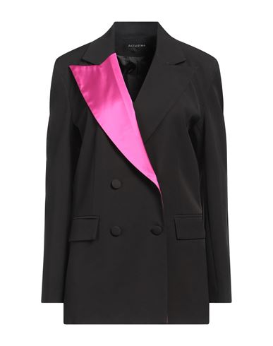 Actualee Woman Blazer Black Size 8 Polyester, Elastane