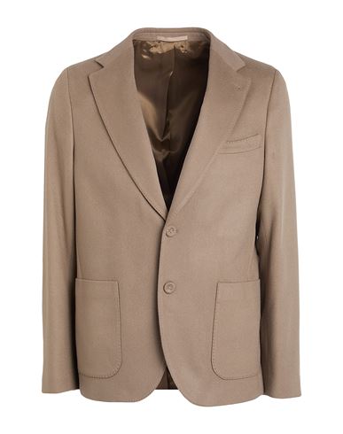 Officine Generale Officine Générale Man Blazer Khaki Size 40 Wool, Cashmere In Brown