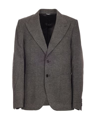 Dolce & Gabbana Man Blazer Grey Size 42 Viscose In Gray