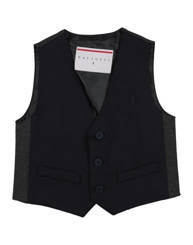 CESARE PACIOTTI PACIOTTI TODDLER BOY TAILORED VEST MIDNIGHT BLUE SIZE 6 VISCOSE, POLYAMIDE, ELASTANE 