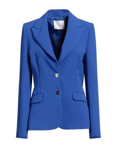 Gaelle Paris Gaëlle Paris Woman Blazer Bright Blue Size 6 Polyester, Elastane