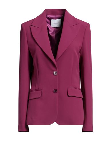Shop Gaelle Paris Gaëlle Paris Woman Blazer Mauve Size 8 Polyester, Elastane In Purple