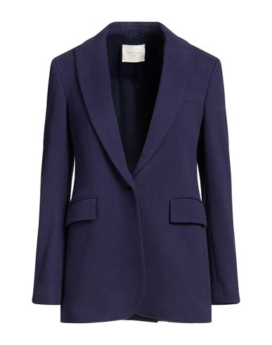 Circolo 1901 Woman Blazer Purple Size 6 Cotton, Elastane In Blue