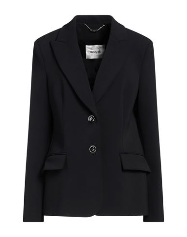 Shop Blugirl Blumarine Woman Blazer Black Size 6 Polyester, Elastane