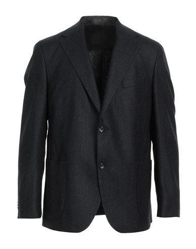 Eduard Dressler Man Blazer Black Size 50 Virgin Wool