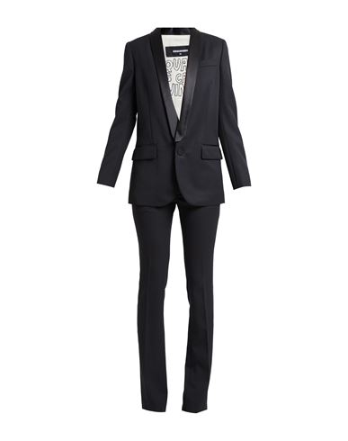 Dsquared2 Woman Suit Black Polyester, Virgin Wool, Silk Cover