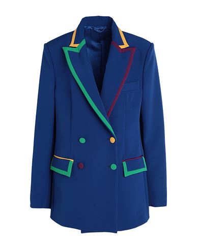 Alessandro Enriquez Woman Blazer Blue Size 10 Polyester