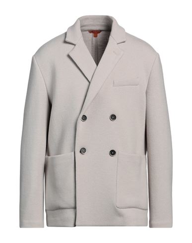 Berna Man Blazer Light Grey Size 44 Virgin Wool, Polyamide In Gray