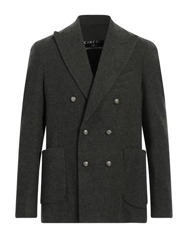Circolo 1901 Man Blazer Military Green Size 42 Virgin Wool, Cashmere In Green