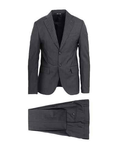 Herman & Sons Man Suit Lead Size 44 Wool In Grey