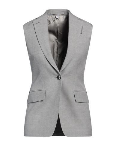 Man Blazer Grey Size 44 Virgin Wool, Silk