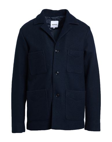 ASPESI ASPESI MAN BLAZER MIDNIGHT BLUE SIZE L WOOL 