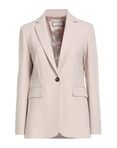 Peserico Woman Blazer Beige Size 8 Polyester, Viscose, Cotton, Elastane In Pink