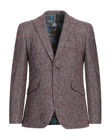 ABSEITS ABSEITS MAN BLAZER RUST SIZE 38 VIRGIN WOOL, POLYAMIDE 