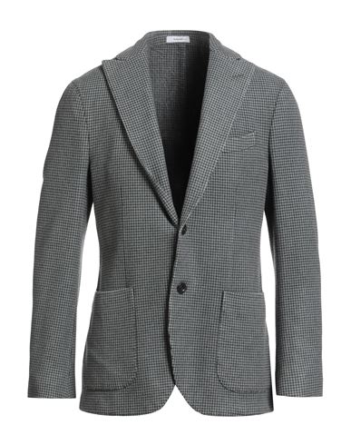 Boglioli Man Blazer Slate Blue Size 38 Wool
