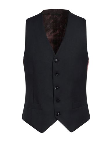 Giorgio Armani Man Tailored Vest Lead Size 48 Virgin Wool In Grey