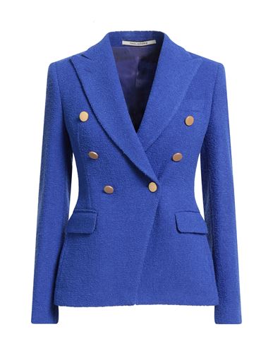 Tagliatore 02-05 Woman Blazer Bright Blue Size 4 Wool, Polyamide
