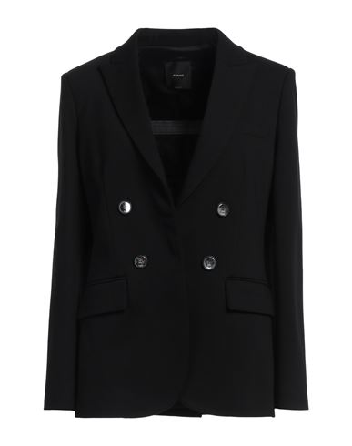 Pinko Woman Blazer Black Size 10 Viscose, Polyamide, Elastane, Wool In Black