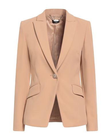 Liu •jo Woman Blazer Sand Size 6 Polyester, Elastane In Neutral