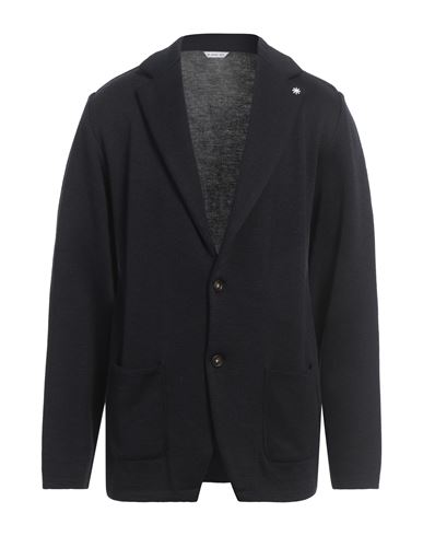 Manuel Ritz Man Blazer Navy Size 3xl Acrylic, Wool
