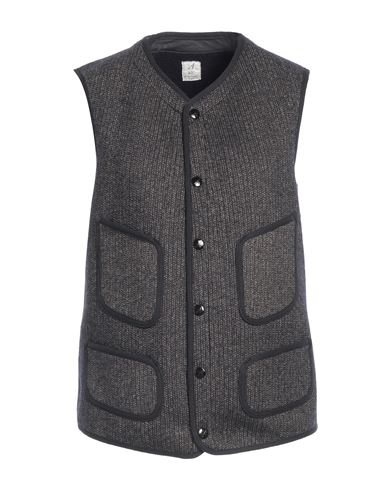 Anatomica Woman Tailored Vest Midnight Blue Size 8 Wool, Cotton