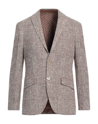 Shop Etro Man Blazer Ivory Size 44 Alpaca Wool, Wool, Polyamide In White