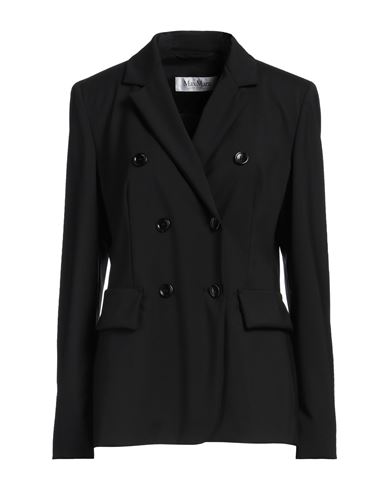 Shop Max Mara Woman Blazer Black Size 8 Virgin Wool