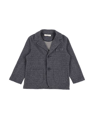 ZHOE & TOBIAH ZHOE & TOBIAH TODDLER BOY BLAZER NAVY SIZE 4 POLYESTER, COTTON, ELASTANE 
