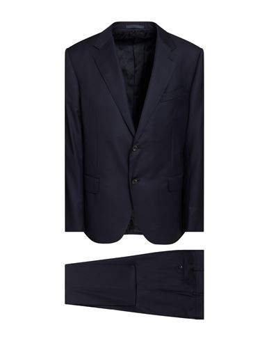 Man Blazer Navy blue Size 40 Polyester, Cotton