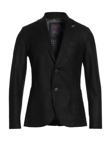 Bob Man Blazer Black Size 38 Acrylic, Polyester, Virgin Wool