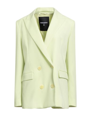 Patrizia Pepe Woman Blazer Lime Green Size 8 Polyester, Elastane