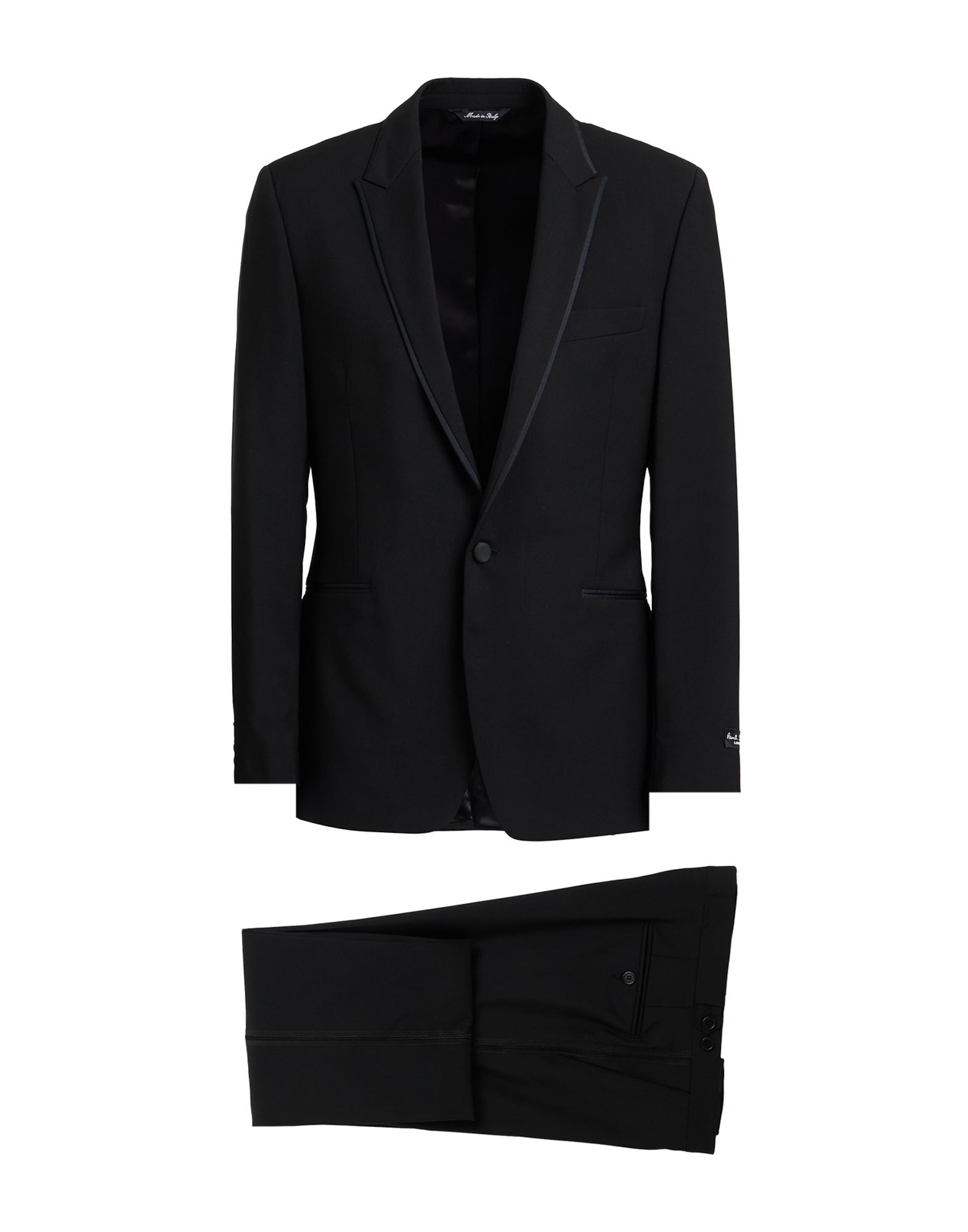 《セール開催中》PAUL SMITH メンズ スーツ ブラック 40 R ウール 84% / モヘヤ 16%