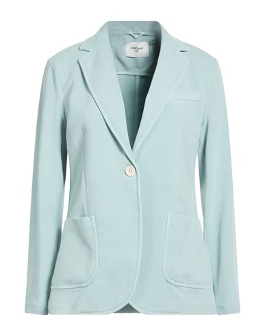 Circolo 1901 Woman Blazer Light Green Size 10 Cotton, Lycra