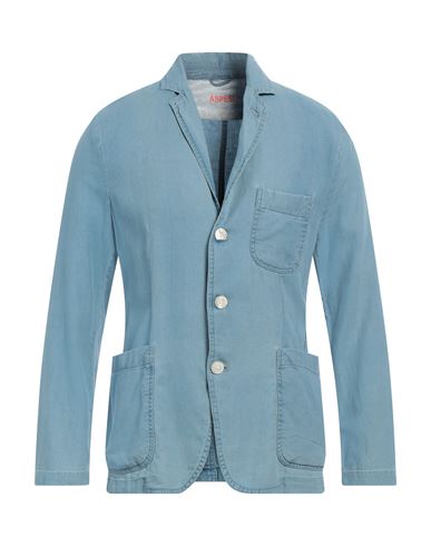 ASPESI ASPESI MAN BLAZER BLUE SIZE M COTTON 