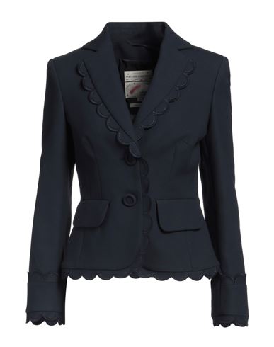 MAISON COMMON MAISON COMMON WOMAN BLAZER MIDNIGHT BLUE SIZE 12 COTTON 