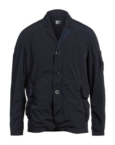 C.p. Company C. P. Company Man Jacket Midnight Blue Size 40 Polyamide, Elastane In Blue