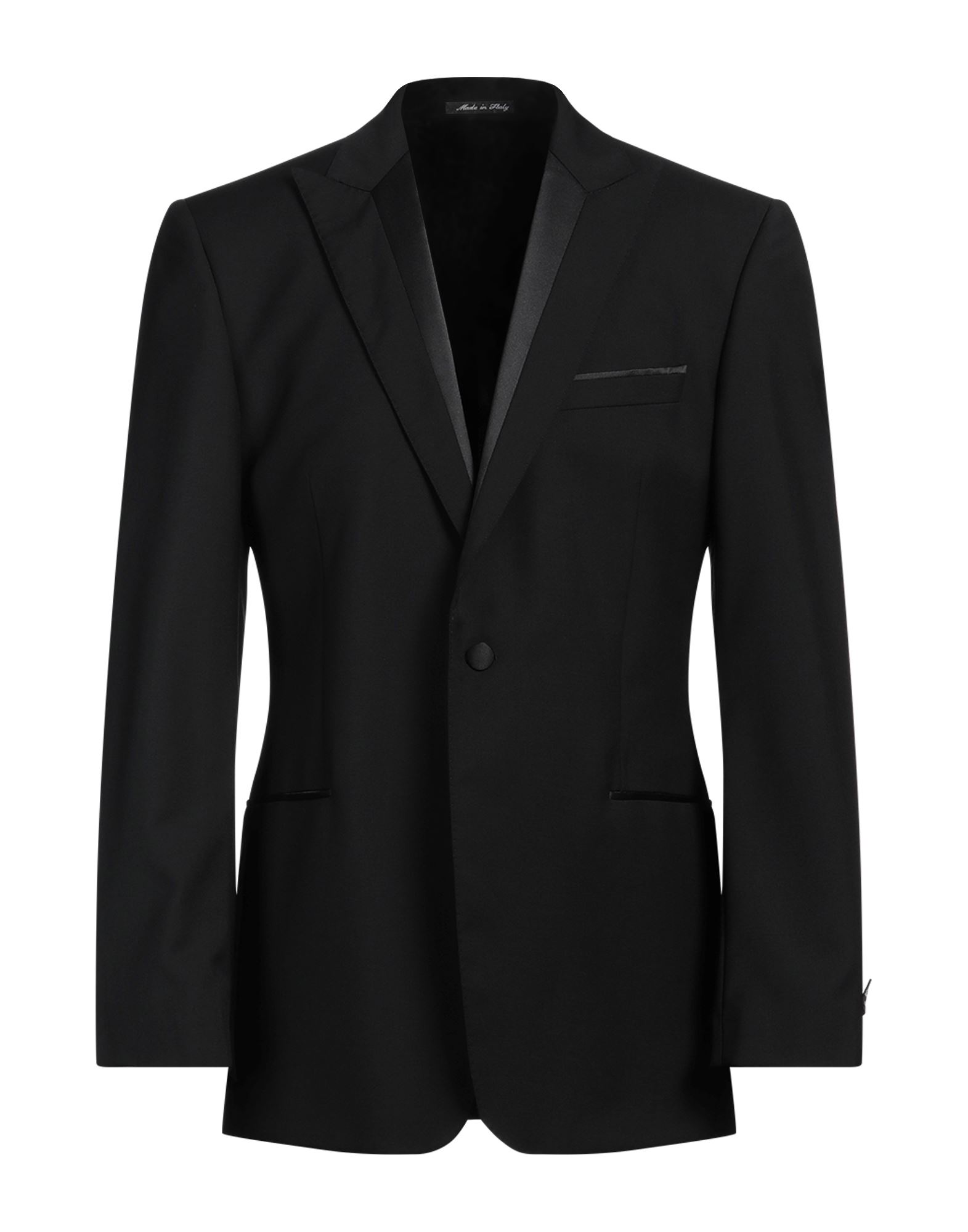 《セール開催中》PAUL SMITH メンズ ブレザー ブラック 40 ウール 84% / モヘヤ 16%