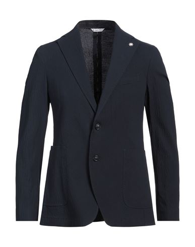 Man Blazer Midnight blue Size 36 Virgin Wool