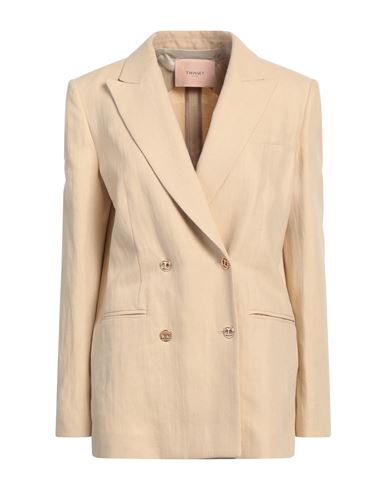 Twinset Jacket  Woman Color Milk In Beige