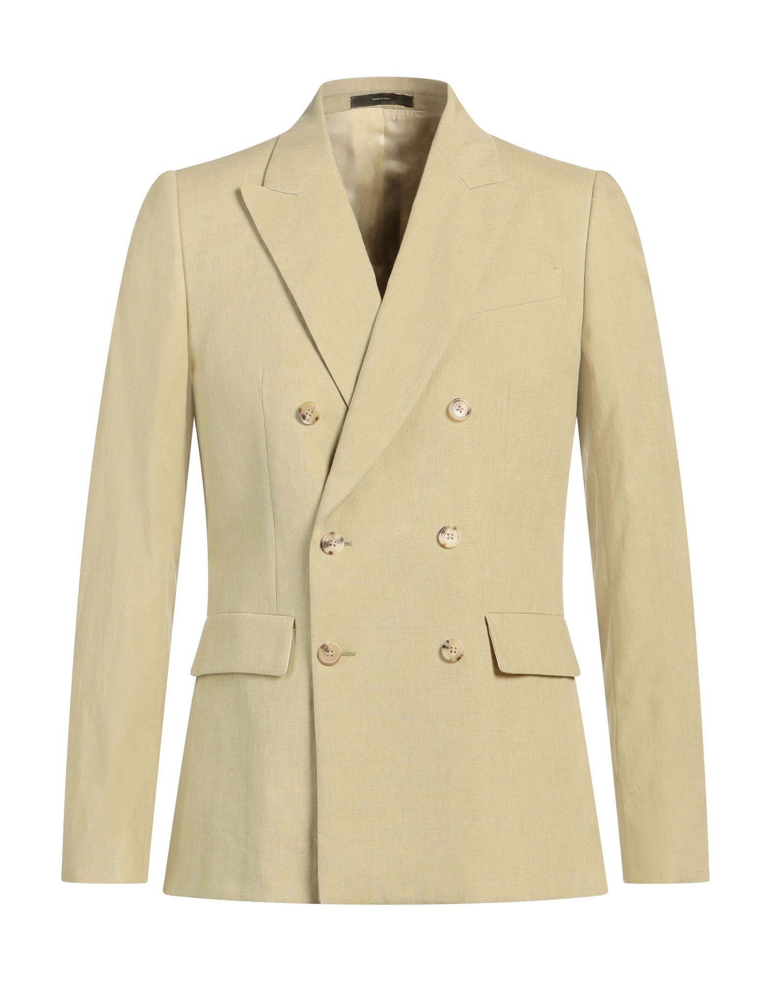 《セール開催中》PAUL SMITH メンズ ブレザー ライムグリーン 36 リネン 100%