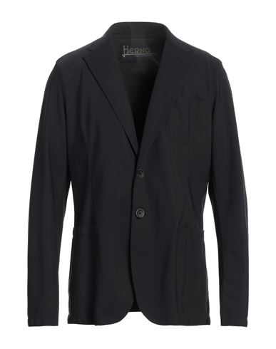 Man Tailored Vest Black Size 36 Virgin Wool, Silk