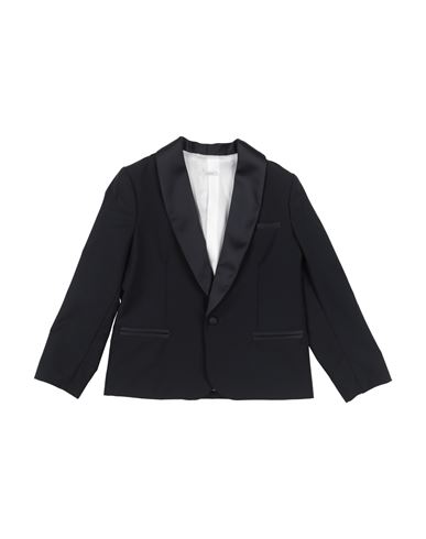 LE BEBÉ LE BEBÉ TODDLER BOY BLAZER MIDNIGHT BLUE SIZE 6 POLYESTER, VISCOSE 