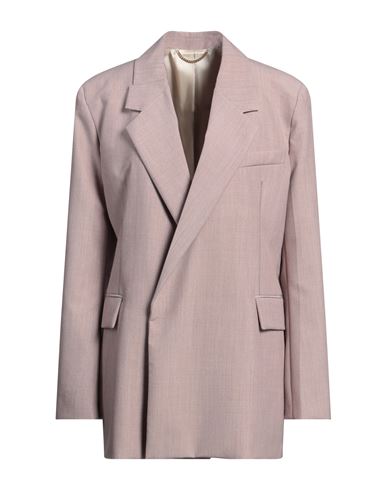 Victoria Beckham Woman Blazer Blush Size 6 Virgin Wool In Pink