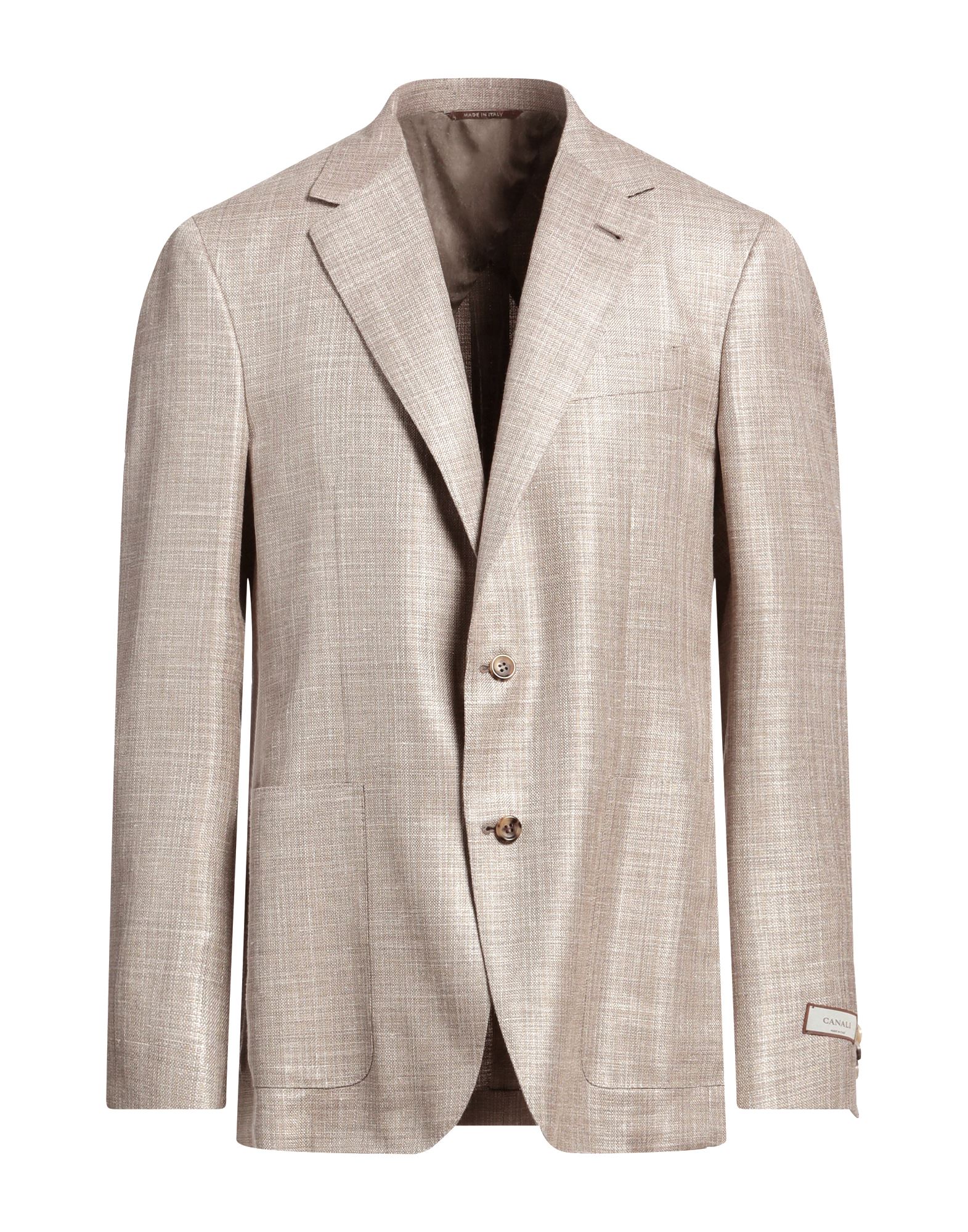 BRUNELLO CUCINELLI ベージュ チェック柄 ビジネスジャケット