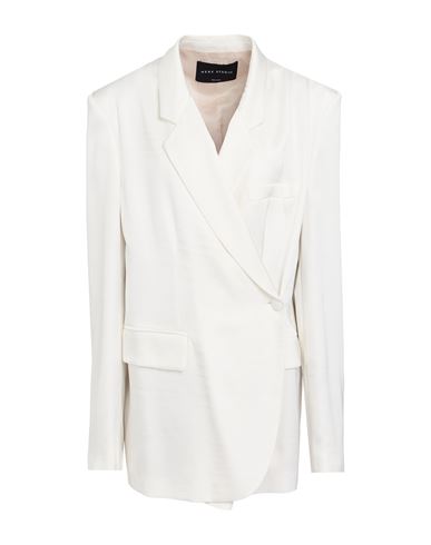 Hebe Studio Woman Blazer White Size 8 Viscose In White