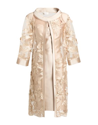 Musani Couture Woman Co-ord Beige Size 16 Polyester In Beige