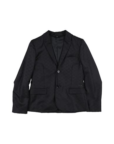 Emporio Armani Toddler Boy Blazer Midnight Blue Size 6 Wool, Viscose In Blue