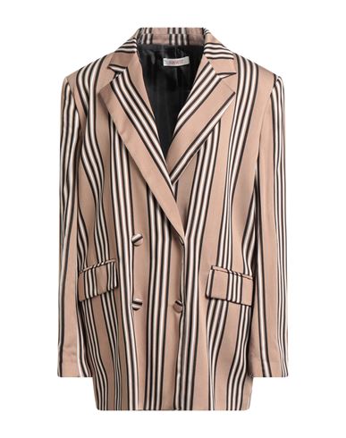 Kontatto Woman Blazer Sand Size L Viscose In Neutral